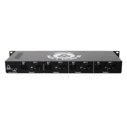 Black Lion Audio B12A QUAD 4-Channel Microphone Preamplifier - Red One Music