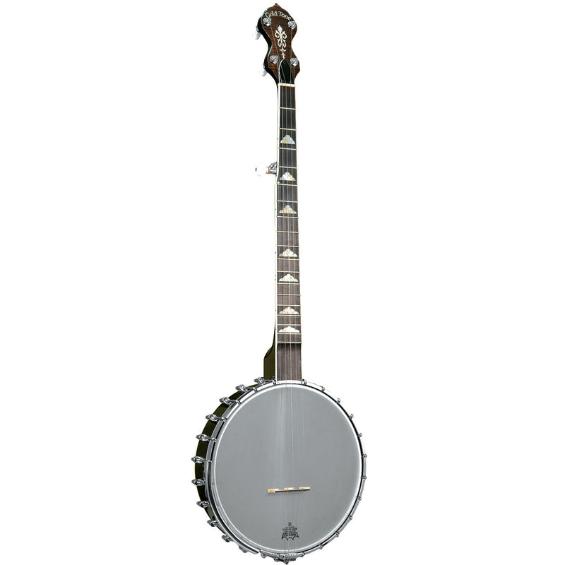Banjo blanc Ladye 5 cordes doré WL-250