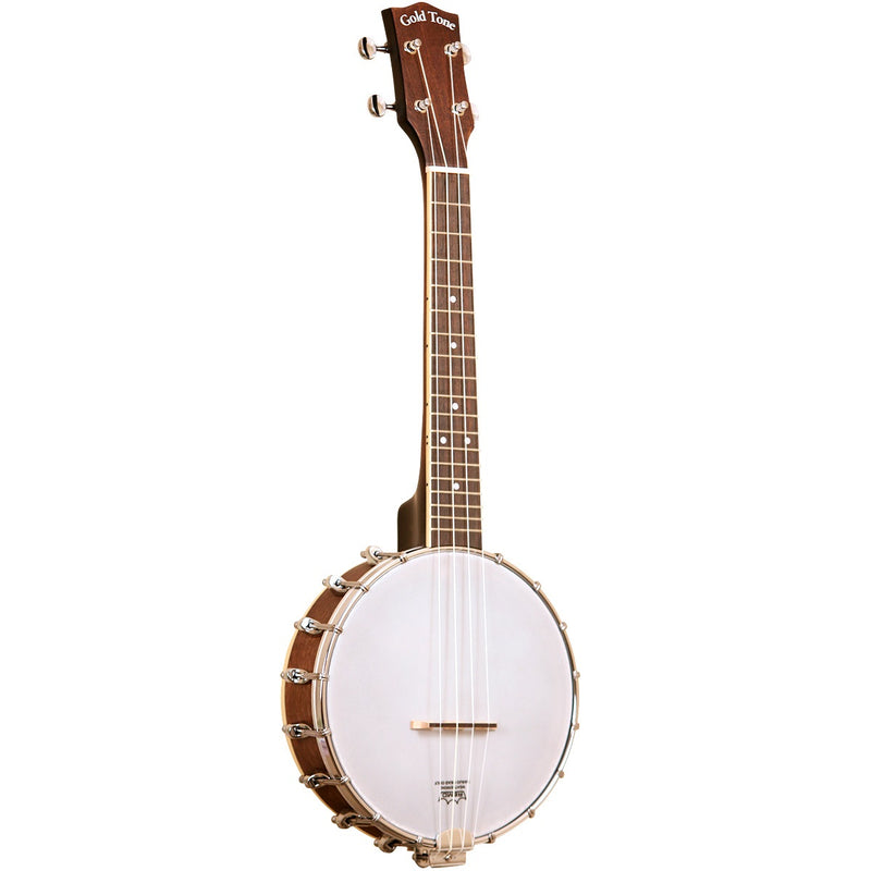 Ukulélé banjo à échelle de concert BUC doré avec étui