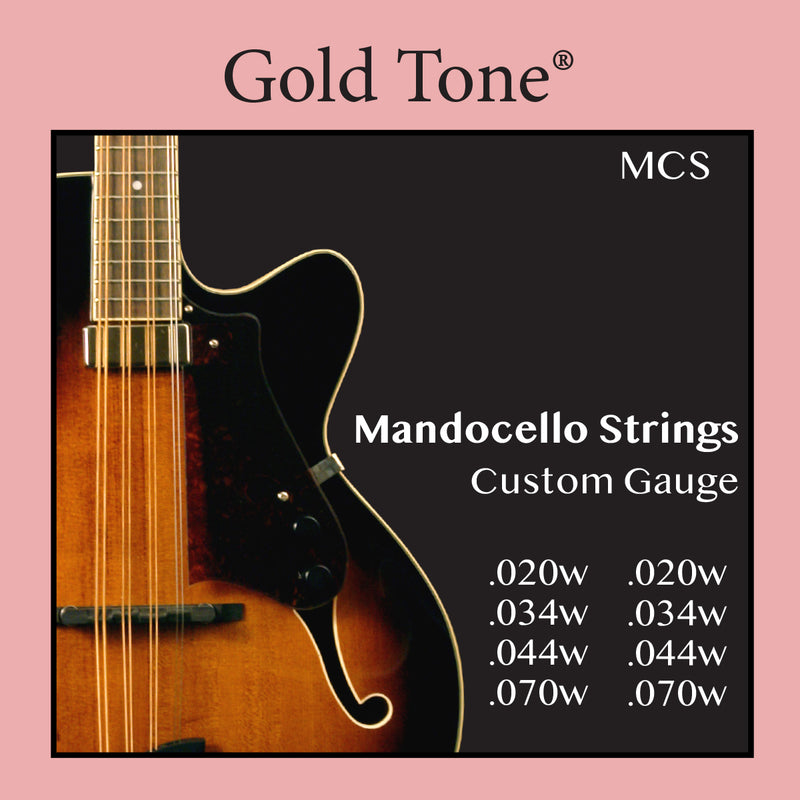 Gold Tone GT-MCS Mandocello String Set