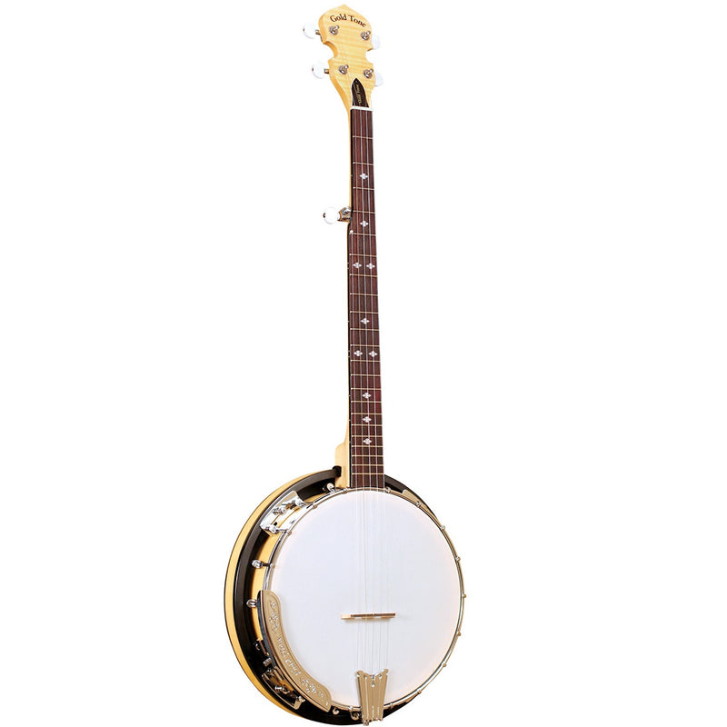 Gold Tone CC-100RW Cripple Creek Resonator Banjo 5 cordes avec touche large