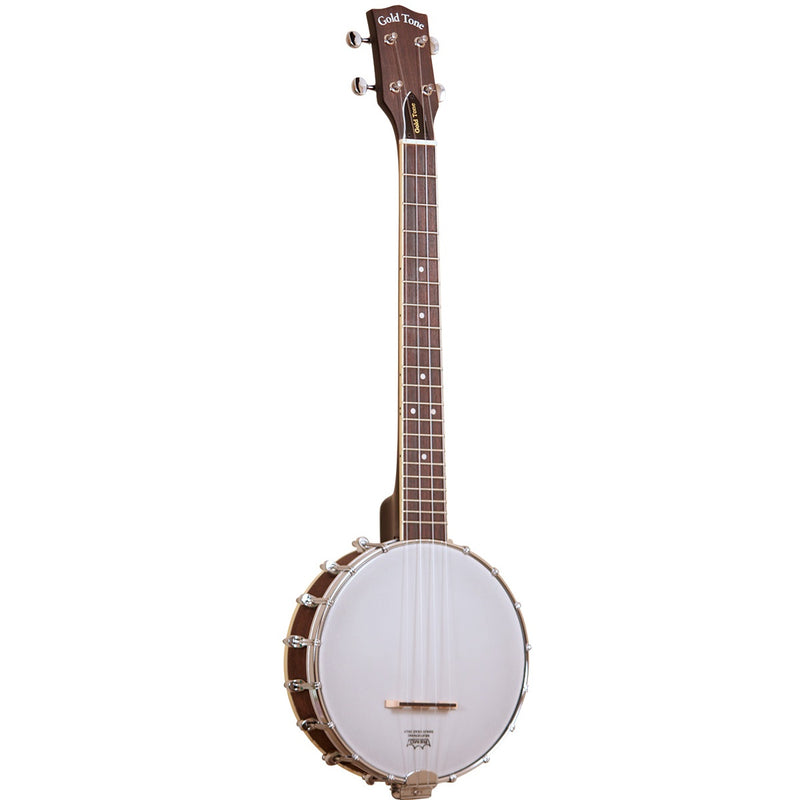 Ukulélé banjo BUB Baryton doré avec étui