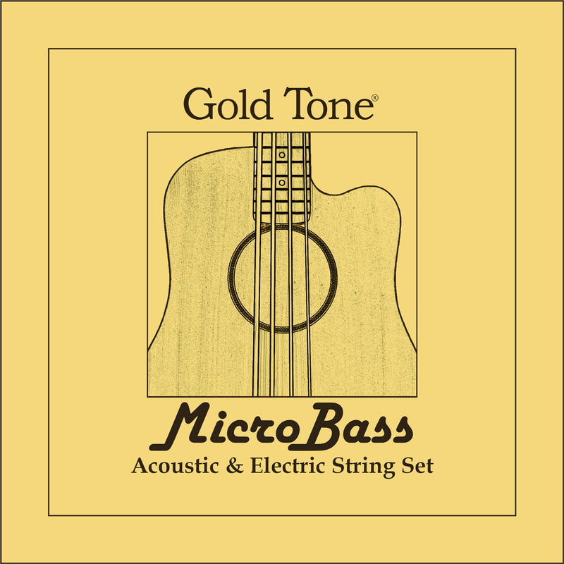Gold Tone GT-MBS MicroBass Rubber Polymer Strings