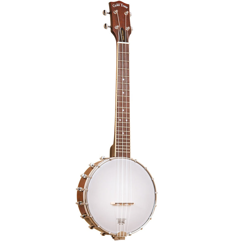 Ukulélé banjo ton or mais échelle ténor avec étui