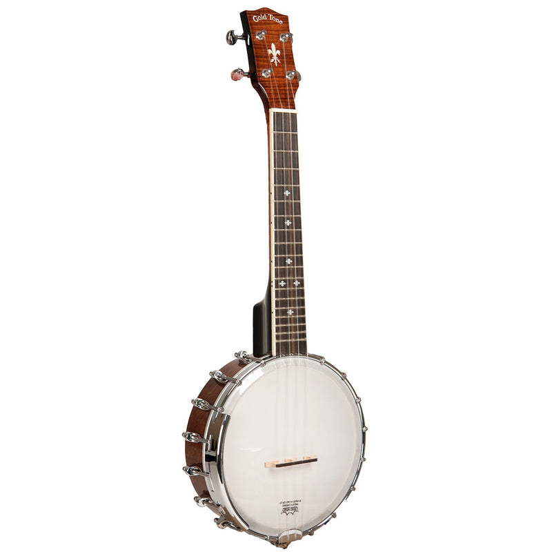 Banjo-ukulélé banjo-ukulélé de couleur or BANJOLELE avec housse de transport