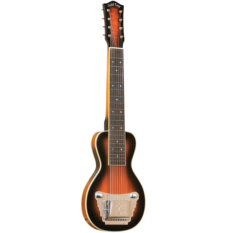 Gold Tone LS-8 Guitare en acier à 8 cordes avec étui