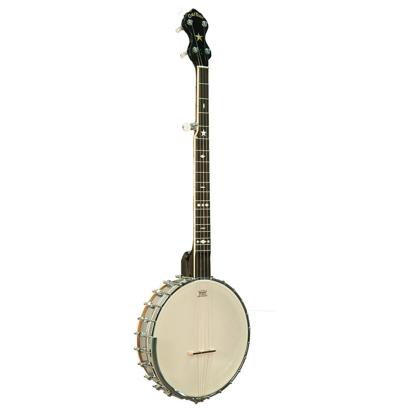 Gold Tone OT-800LN Mastertone Old Time Longneck Banjo à dos ouvert à 5 cordes avec étui 