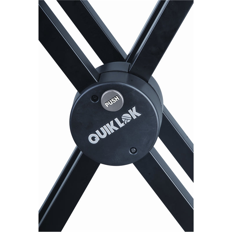 Quiklok QL742 Support de clavier à double renfort à 2 niveaux de style X