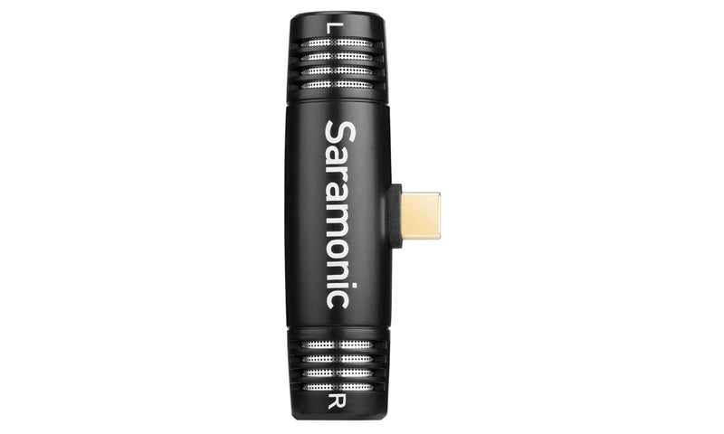 Saramonic SPMIC510UC Microphone stéréo compact pour appareils Android avec connecteur USB Type-C