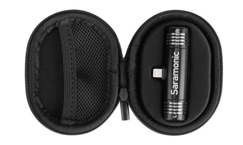 Saramonic SPMIC510DI Microphone stéréo compact pour appareils iOS avec connecteur Lightning