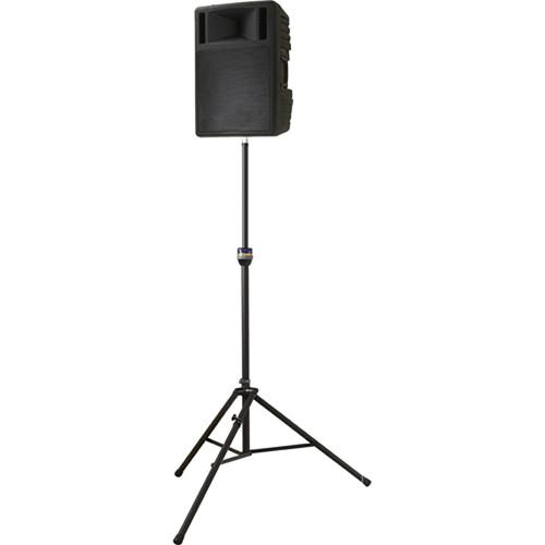 Ultimate Support Ts99Bl Aluminum Speaker Stand With Leveling Leg Matte Black - Red One Music