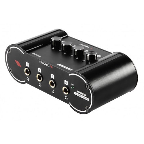 Proel Hpamp104 4-Ch Headphone Amplifier - Red One Music
