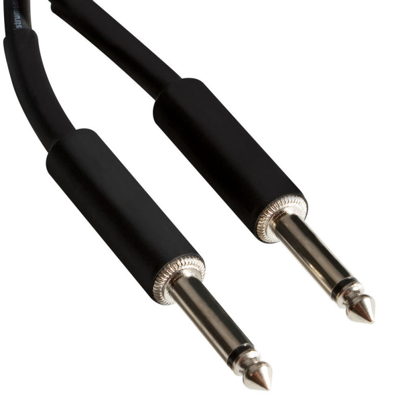 On-Stage IC-10HS 1/4" to 1/4" Instrument Cable with Heat-Shrink Relief - 10'