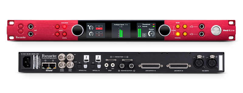 Interface audio Focusrite Pro RED8 LINE