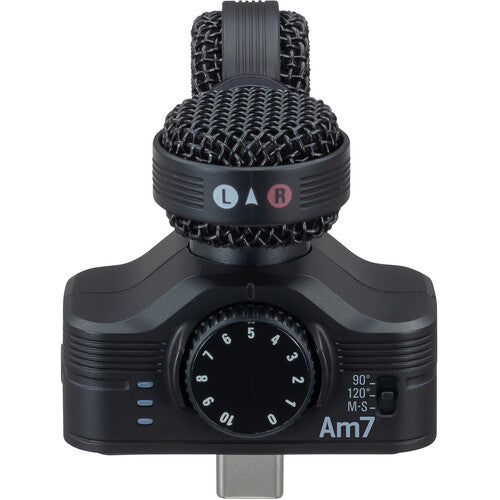 Zoom AM7 Microphone stéréo central pour appareils Android avec connecteur USB-C