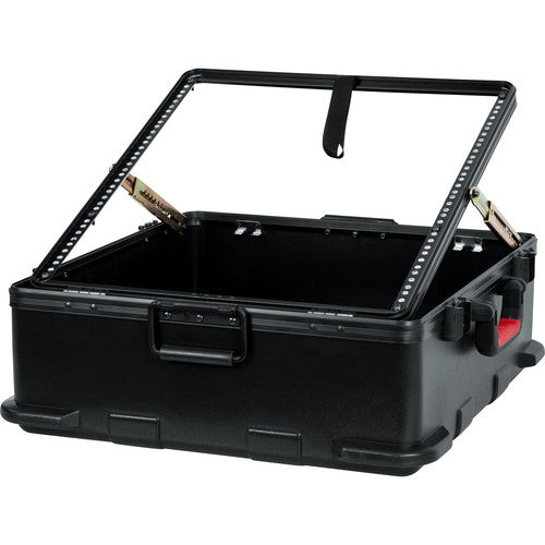 Gator GTSA-MIX12PU ATA-Molded Mixer Case w/ 12U Pop-Up Rack Rails - 21 x 19 x 7.5"