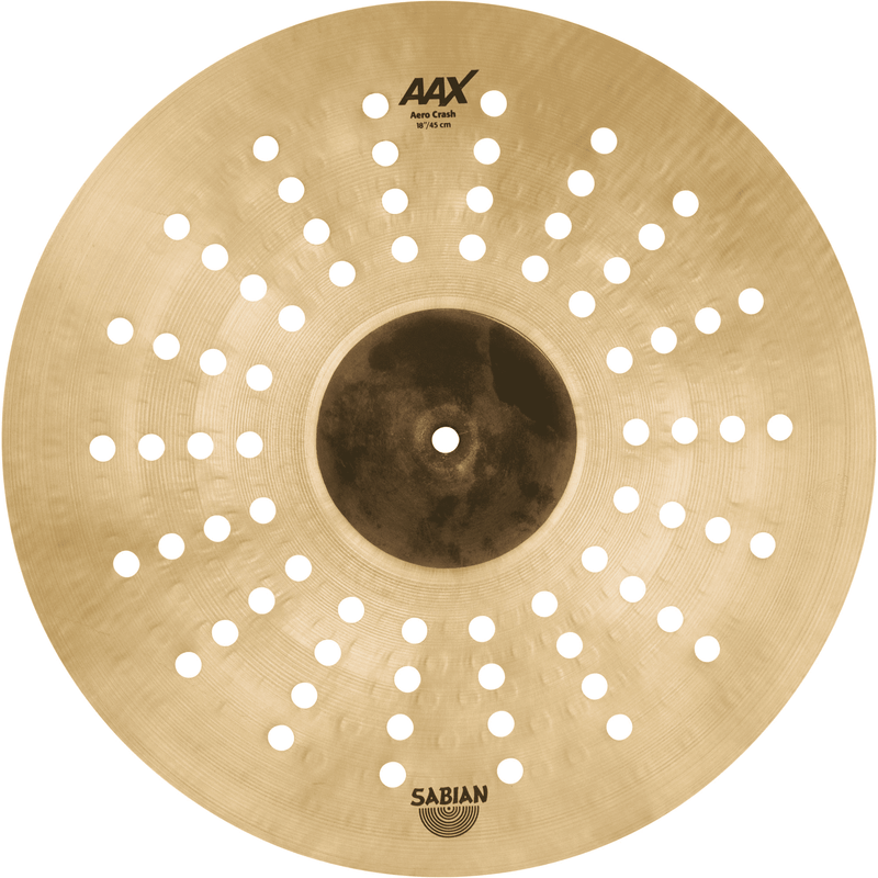 Sabian AAX 218XAC Aero Crash Cymbal 18 - Red One Music