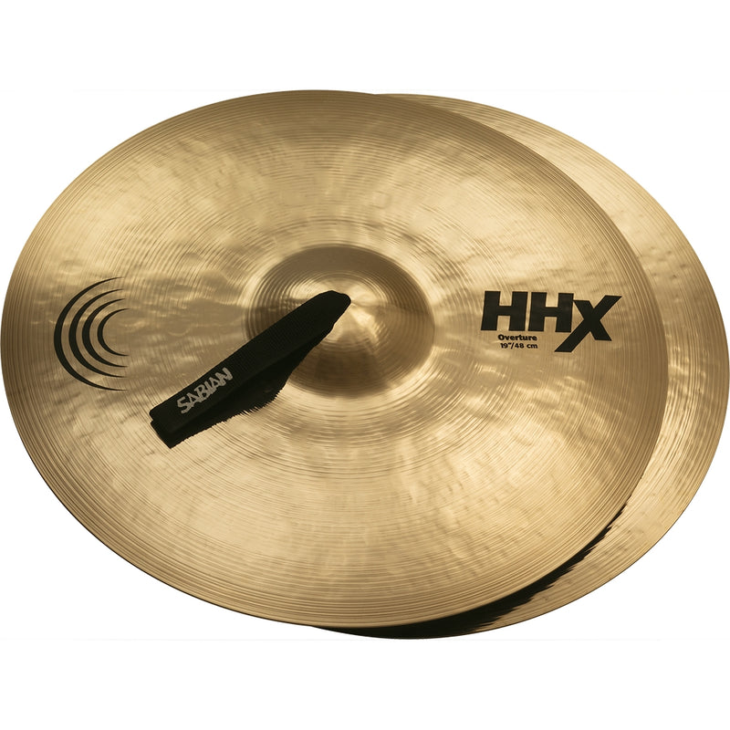 Sabian 11955XOVB HHX Overture Brilliant Hand Cymbals - 19"
