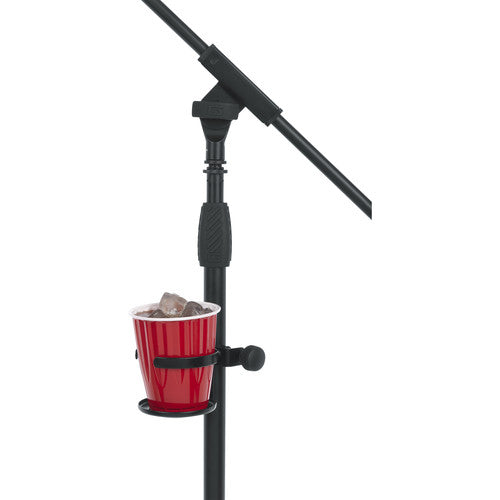 Gator Frameworks GFW-MIC-SINGLECUP Single Cup Beverage Holder Mount for Mic Stand