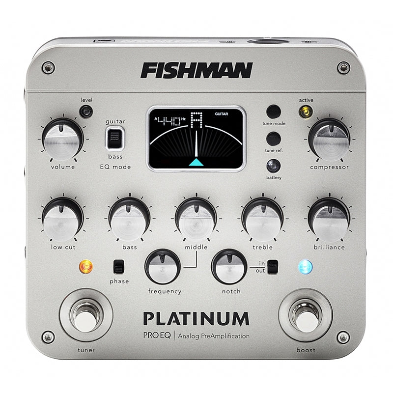 Fishman PLATINUM PRO Preamp/EQ/DI Pedal