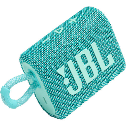 Haut-parleur Bluetooth portable JBL GO 3 (bleu sarcelle)
