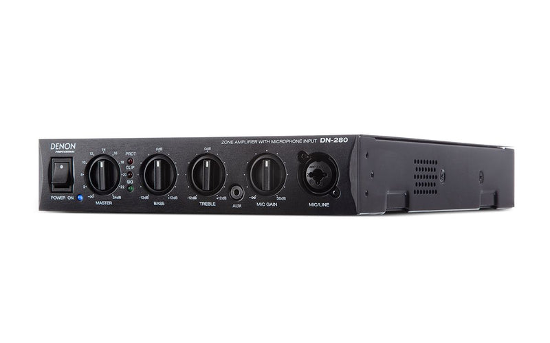 Denon Pro DN280XUS 100W 70V Zone Amplifier w/ Microphone Input