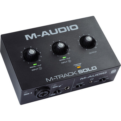 M-Audio M-TRACK SOLO Interface audio USB de bureau 2x2