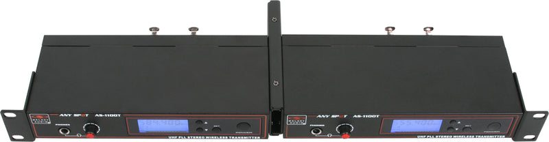 Kit de montage en rack simple et double Galaxy Audio MREWD pour systèmes sans fil
