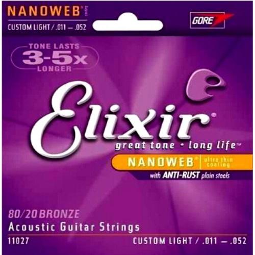 Elixir Aco Gtr-6 Str-Nw-Clite 11027 Scale 0011-0052 - Red One Music