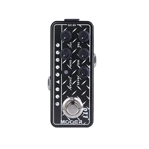Mooer Micro PreAMP M011 Based on Mesa Boogie Dual Rectifier - Red One Music