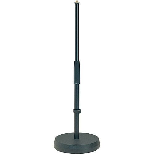 K&M 233 Black Tablefloor Microphone Stand - Red One Music