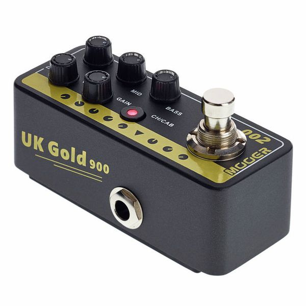 Mooer UK Gold 900 ギターエフェクター Mooer Micro Preamp 002 UK Gold 900 Electric guitar preamp