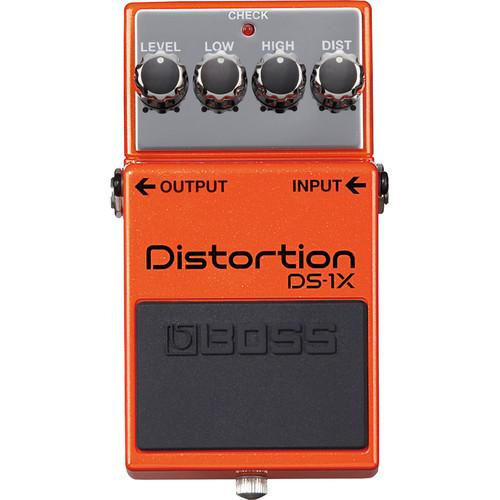 Boss Ds-1X Distortion Pedal - Red One Music