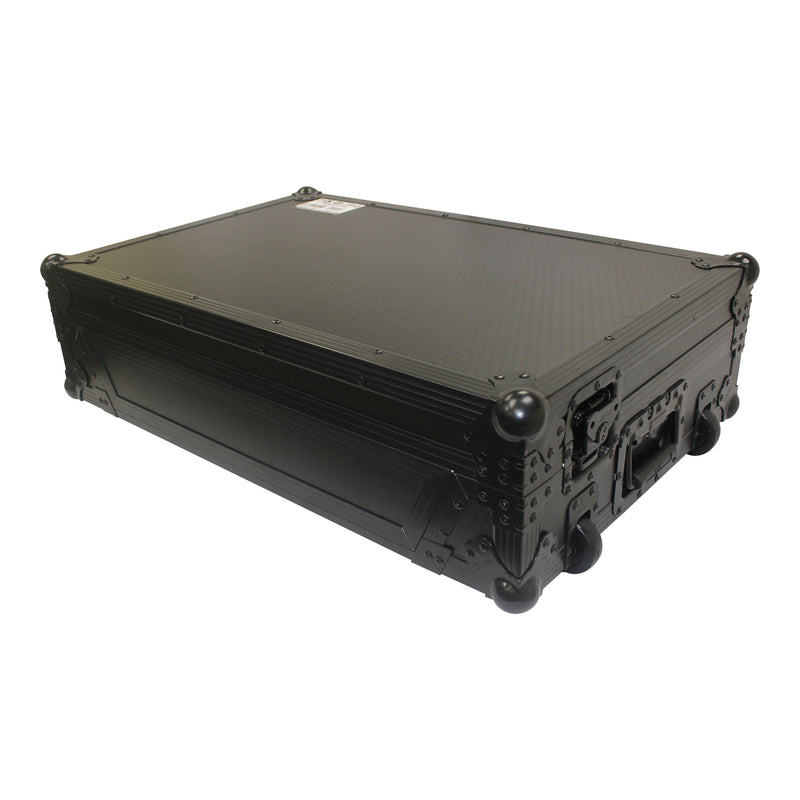 ProX XS-RANEONE WBL Flight Case pour contrôleur DJ RANE ONE avec support 1U et roues (noir/noir)