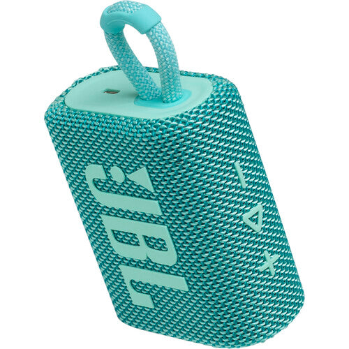 Haut-parleur Bluetooth portable JBL GO 3 (bleu sarcelle)