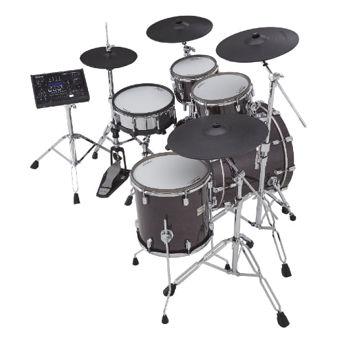 Roland VAD706-GE V-Drums Electronic Drum Kit (Gloss Ebony)