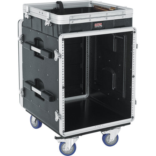 Gator GRC-10X12-PU Pop-Up Console Rack Case - 10U Pop Up, 12U Front