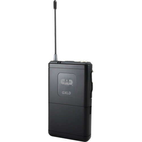 CAD GXLD2HBAI Système de microphone numérique sans fil double canal avec ordinateur de poche, casque et câble de guitare (AI : 909,3 à 926,8 MHz)