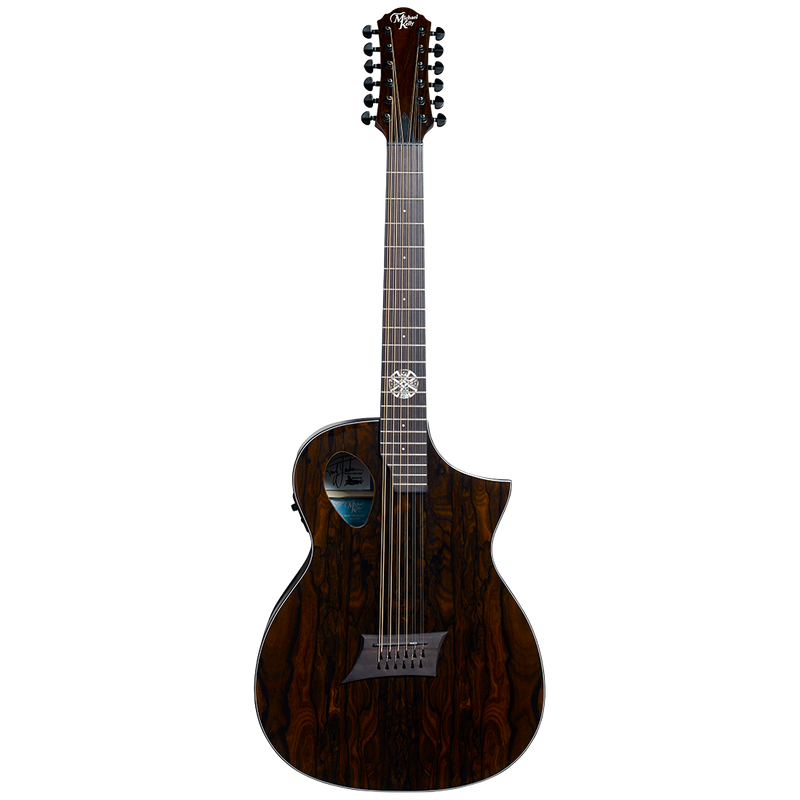 Michael Kelly MK12XZISFX Forte Port 12 Randy Jackson of Zebra Signature 12-String Acoustic Electric Guitar - Natural Gloss