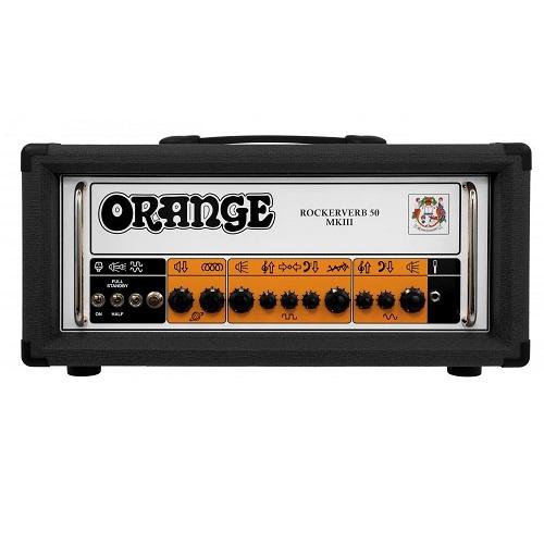 Orange Rk50H-Bk Mkiii Amp Guitar Orange Rk50H-Bk Mkiii Black Head - Red One Music