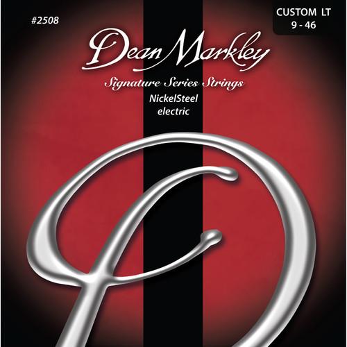 Dean Markley 2508 Cust Lt Nickelsteel Electric Signature Series Guitar Strings 6-String Set 9 - 46 - Red One Music