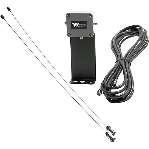 Williams AV ANT 024 Antenne dipôle murale 75 Ohm pour émetteurs PPA 72-76 MHz