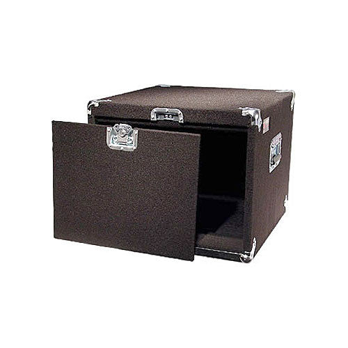 Mallette de rangement avec moquette Odyssey CRP08 - Noir