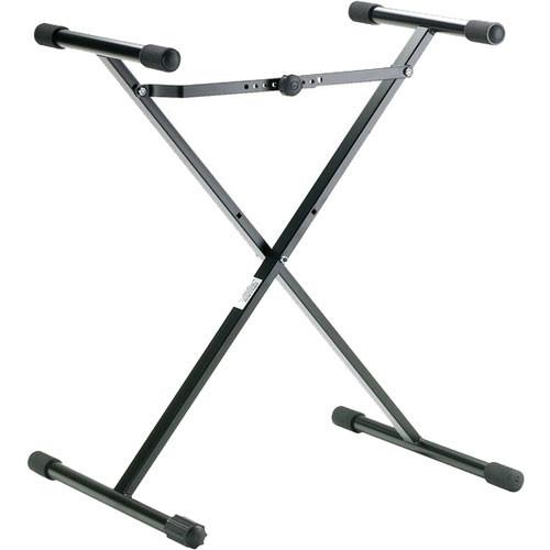 K&M 18969 X-Style Keyboard Stand For Kids Black - Red One Music