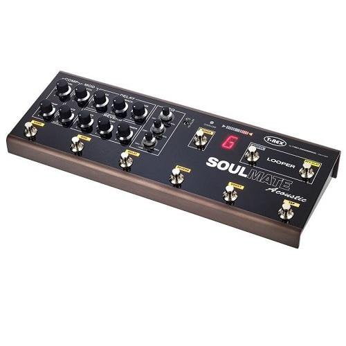 T-Rex Soulmate Acoustic Multi-Effects 5-In-1 Pedal - Red One Music