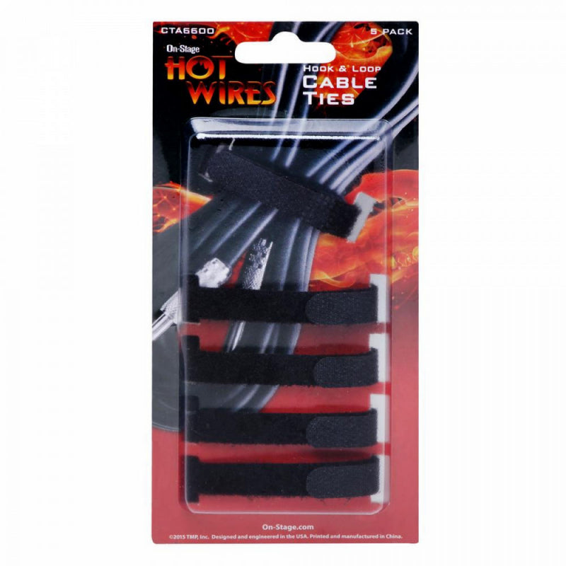 On-Stage CTA6600 Cable Ties 5-Pack