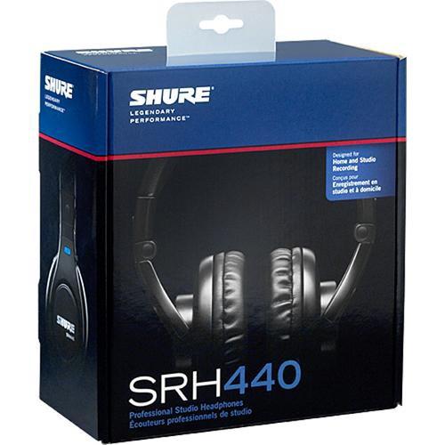 Shure Srh440  Professional Around-Ear Stereo Headphones - Red One Music