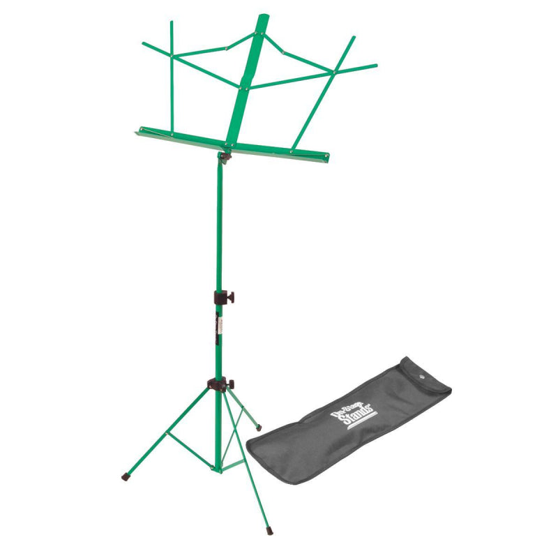 On-Stage SM7122GRB Compact Sheet Music Stand with Bag - Green