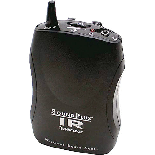 Williams AV WIR RX22-4N Infrared 4 Channel Bodypack Listening Receiver (2.3 - 3.8MHz)