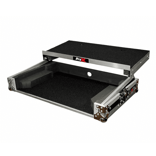 Prox X Mxtpro3 Lt Case With Sliding Laptop Shelf - Red One Music